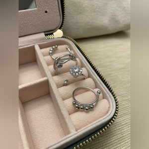 Fidget Rings— Set of 4, adjustable
